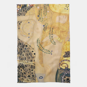 Linge De Cuisine Gustav Klimt - Serpents d'eau I