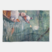 Linge De Cuisine Gustave Caillebotte - Canoës sur l'Yerres (Horizontal)