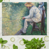 Linge De Cuisine Gustave Caillebotte - Pêche à la ligne (Plié)