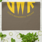 Linge De Cuisine GWR Great Western Railways 1930 Trains Randonnée C (Plié)