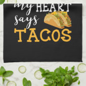 Linge De Cuisine Gym vs Tacos - Entraînement de nouveauté amusant (Plié)