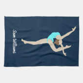 Linge De Cuisine Gymnaste féminine (Horizontal)