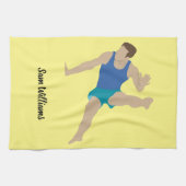 Linge De Cuisine Gymnaste masculin (Horizontal)
