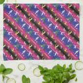 Linge De Cuisine Gymnastique féminine Arbre de Noël (Plié)