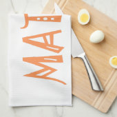 Linge De Cuisine Hakuna Matata - Art Tribal Africain (Quart Plié)