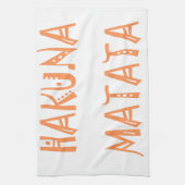 Linge De Cuisine Hakuna Matata - Art Tribal Africain (Vertical)