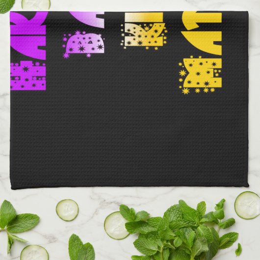 Linge De Cuisine Hakuna Matata Baby and Kids Art Imprimer (Plié)