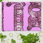 Linge De Cuisine Hakuna Matata Communication ROCKS Art Print (Plié)