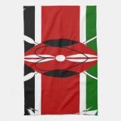 Linge De Cuisine Hakuna matata Karaibu Kenya (Vertical)