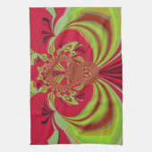 Linge De Cuisine Hakuna Matata red yellow design (Vertical)