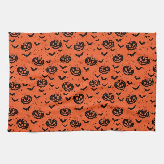 Linge De Cuisine Halloween (Horizontal)