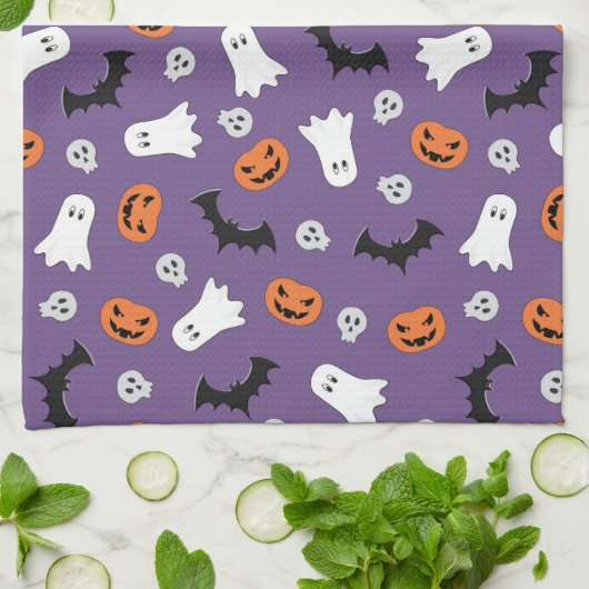 Linge De Cuisine Halloween (Plié)