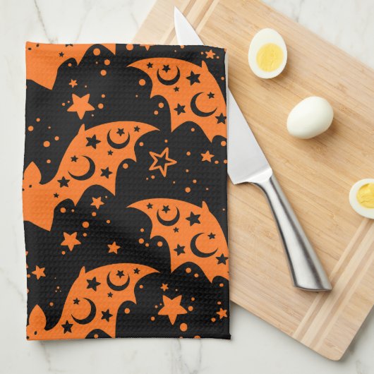 Linge De Cuisine Halloween (Quart Plié)