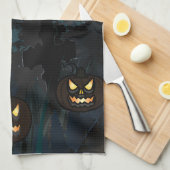Linge De Cuisine Halloween (Quart Plié)