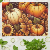 Linge De Cuisine Halloween/Automne/Automne/citrouille (Plié)