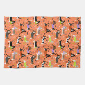 Linge De Cuisine Halloween Basset Hound (Horizontal)