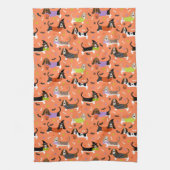 Linge De Cuisine Halloween Basset Hound (Vertical)