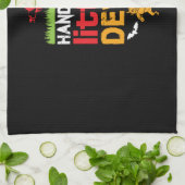 Linge De Cuisine Halloween beau petit anniversaire (Plié)