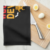 Linge De Cuisine Halloween beau petit anniversaire (Quart Plié)