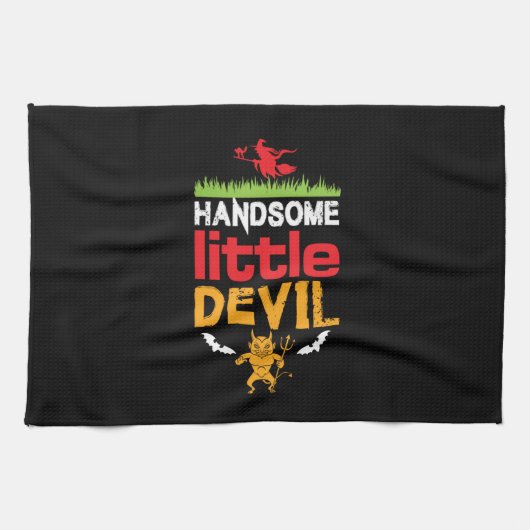 Linge De Cuisine Halloween beau petit anniversaire (Horizontal)