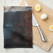 Linge De Cuisine Halloween, berger australien (Quart Plié)