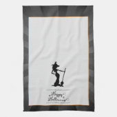 Linge De Cuisine Halloween Black Starburst Witch (Vertical)