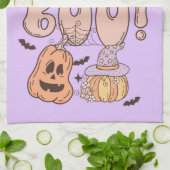 Linge De Cuisine Halloween Boo (Plié)