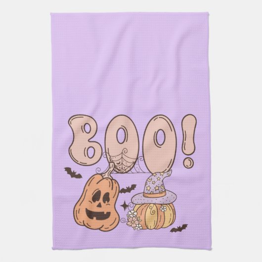 Linge De Cuisine Halloween Boo (Vertical)