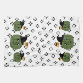 Linge De Cuisine Halloween Cactus Witch "Not a Hugger" (Horizontal)