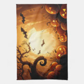 Linge De Cuisine Halloween/chauve-souris/Citrouille/automne (Vertical)