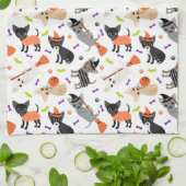 Linge De Cuisine Halloween Chihuahua (Plié)