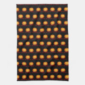 Linge De Cuisine Halloween Citrouille Scare mignon Motif Orange Aut (Vertical)
