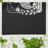 Linge De Cuisine Halloween Dark Gothic Skeleton Overthinker (Plié)