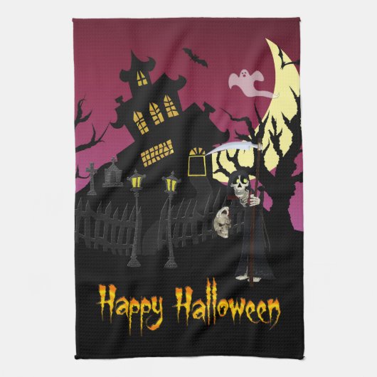 Linge De Cuisine Halloween effrayant (Vertical)