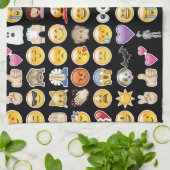 Linge De Cuisine halloween emoji (Plié)