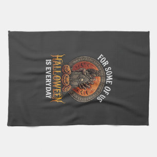 Linge De Cuisine Halloween est tous les jours Monstre Main Pierre T