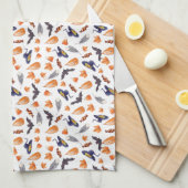 Linge De Cuisine Halloween Fantaisiste (Quart Plié)