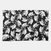 Linge De Cuisine Halloween Fantômes (Horizontal)