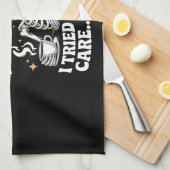 Linge De Cuisine Halloween Funny Sarcastic Dead Inside (Quart Plié)