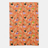 Linge De Cuisine Halloween Golden Retriever (Vertical)