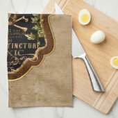 Linge De Cuisine Halloween Gothique Crâne Et Crossbones Potion De S (Quart Plié)