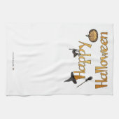 Linge De Cuisine Halloween heureux (Horizontal)