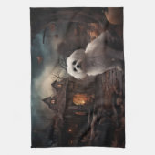Linge De Cuisine Halloween maltais effrayant (Vertical)