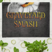 Linge De Cuisine Halloween Monster Mash Ghost Graveyard Smash (Plié)