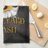 Linge De Cuisine Halloween Monster Mash Ghost Graveyard Smash (Quart Plié)
