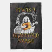Linge De Cuisine Halloween Monster Mash Ghost Graveyard Smash (Vertical)