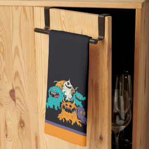 Linge De Cuisine Halloween/Monster/octobre/automne