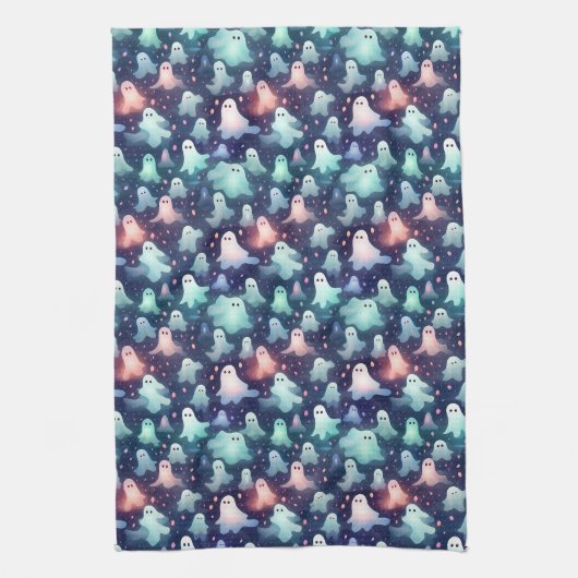 Linge De Cuisine Halloween Scandale et fantômes (Vertical)