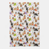 Linge De Cuisine Halloween Shetland Sheepdog Shelty (Vertical)