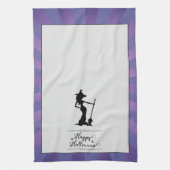 Linge De Cuisine Halloween sorcière violette Starburst (Vertical)